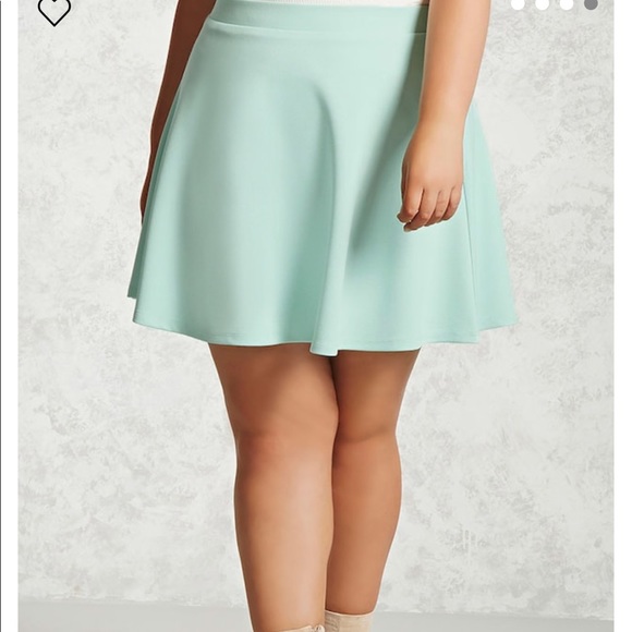 ❗️1 LEFT❗️NWT•2X•MINT TO BE•FUN N FLIRTY SKATER STYLE SKIRT•NEW - Picture 4 of 4